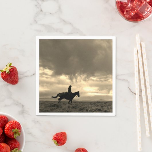 Western Cowboy Paper Napkin Serviette (Beispiel)
