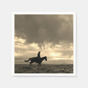Western Cowboy Paper Napkin Serviette