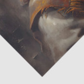 Western Cowboy Portrait Art Decoupage Seidenpapier (Ausschnitt)