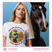 Western Cowboy Ranch individuell anpassbar T-Shirt