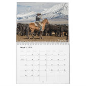 Western Cowboy Ranching Calendar Kalender (Mär 2026)