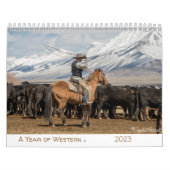 Western Cowboy Ranching Calendar Kalender (Titelbild)