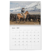 Western Cowboy Ranching Calendar Kalender (Mär 2027)