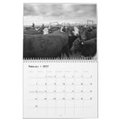 Western Cowboy Ranching Calendar Kalender (Feb 2027)