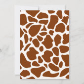 Western Cowboy Rocking Horse Boy Geburtstag Dankeskarte (Rückseite)