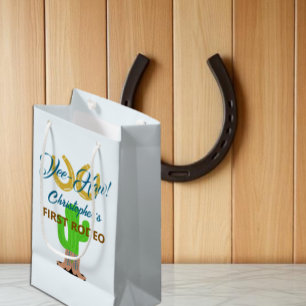 Western Cowboy Rodeo Geburtstag Kleine Geschenktüte