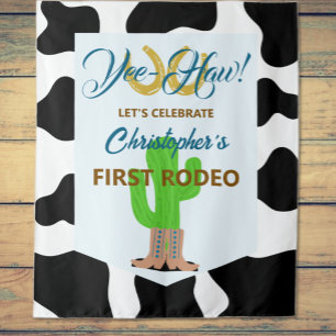 Western Cowboy Rodeo Geburtstag Wandteppich