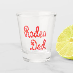 Western Cowboy Rodeo Vater Schnapsglas