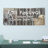 Western Cowboy Scheune Tapete Banner (Messe)