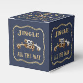 Western Cowboy Spurs Jingle Geschenkschachtel (Vorderseite)