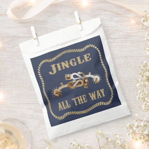 Western Cowboy Spurs Jingle Geschenktütchen