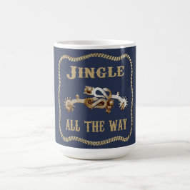 Western Cowboy Spurs Jingle Kaffeetasse