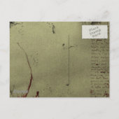 Western Cowboy Stiefel Hochzeit Ankündigungspostkarte (Rückseite)