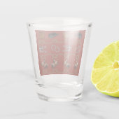 Western-Cowboy-Thema Schnapsglas (Rückseite)