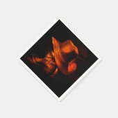 Western Cowboy Theme Hat & Boots Paper Napkin Serviette (Ecke)