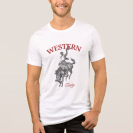 Western Cowboy Tri-Blend Shirt