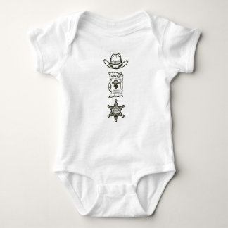 Western Cowboy Vintag Baby Strampler