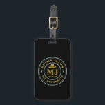 Western Cowboy Vintag Monogram Trauzeuge Trauzeuge Gepäckanhänger<br><div class="desc">Personalisierte Geschenke für Trauzeugen und Trauzeuge mit Western Cowboy Thema. Dekoriert mit Cowboyhut mit Vintagem Western Schriftart. Text und Farbe können mit dem Design-Tool bearbeitet werden,  um Ihren Bedürfnissen gerecht zu werden. Holen Sie sich dieses individuelles Geschenk für Hochzeiten,  Bachelor-Party,  Verlobungsfeier oder andere besondere Anlässe.</div>