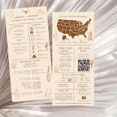 Western Cowboy Wedding Infografy Programm
