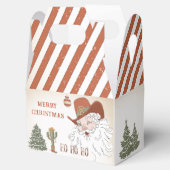 Western Cowboy Weihnachten Geschenkschachtel (Geöffnet)