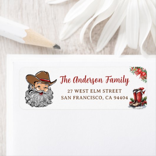 Western Cowboy Weihnachtsrückgabe (Insitu)