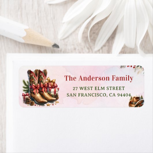 Western Cowboy Weihnachtsrückgabe (Insitu)