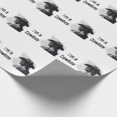 Western Cowboy Wrapping Paper | Geschenke für ihn Geschenkpapier (Ecke)