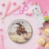 Western-Cowboybronc-Reiter-Party-Teller Pappteller (Party)