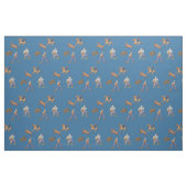 Western Cowboys Horse Roping Steer Fabric Stoff (Fat Quarter (45,7 x 55,9 cm))