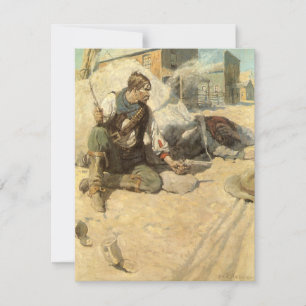 Western Cowboys im Vintage-Stil, Hopalong von NC W