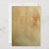 Western-Cowboystiefel-Einladung Einladung (Rückseite)