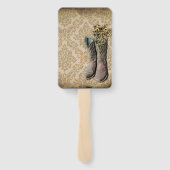 Western-Cowboystiefel Fächer (Rückseite)