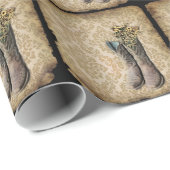 Western-Cowboystiefel Geschenkpapier (Rolleneckpunkt)