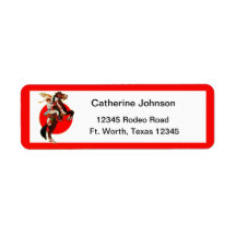 Western Cowgirl bei der Pferdezucht