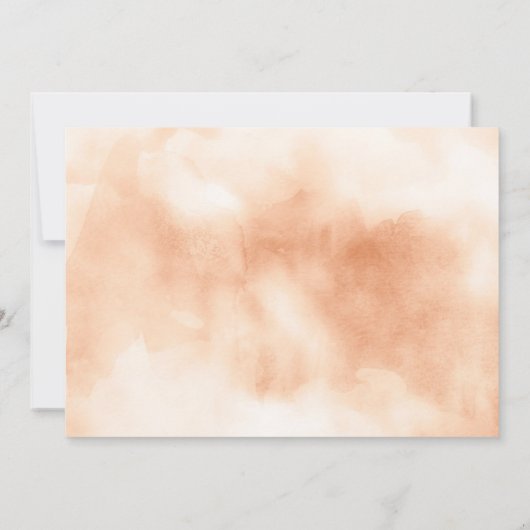 Western Cowgirl Blumenstiefel Brautparty Einladung (Rückseite)