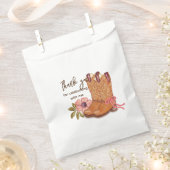 Western Cowgirl Boho Blume Boots Whimsical Geschenktütchen (Ausgeschnitten)