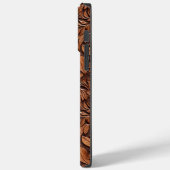 Western Cowgirl Brown Floral Case-Mate iPhone Hülle (Rückseite / Links)