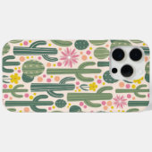 Western Cowgirl Cactus Desert Floral Pattern Case-Mate iPhone Hülle (Rückseite (Horizontal))