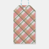 Western Cowgirl frohe Weihnachten bis von Geschenk Geschenkanhänger (Rückseite)