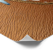 Western Cowgirl Grace Poster (Ecke)