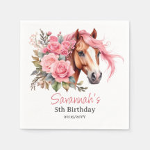 Western Cowgirl Horse Birthday Party