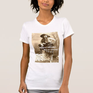 Western-Cowgirl "ICH TRETE HINTERN" Damen-T-Shirt T-Shirt