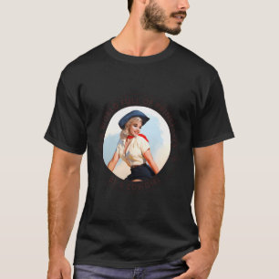 Western Cowgirl in einer Welt voller Prinzessinnen T-Shirt