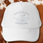 Western Cowgirl Niedlich Handgezeichneter Junggese Truckerkappe