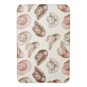 Western Cowgirl Pink Brown Hats Badematte (Vorderseite Vertikal)