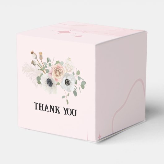 Western Cowgirl Pink Stiefel Hats Custom Geschenkschachtel (Rückseite)