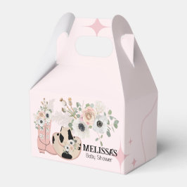 Western Cowgirl Pink Stiefel Hats Custom Geschenkschachtel