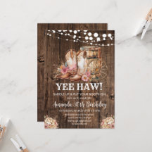 Western Cowgirl Rustic 30. Geburtstag satteln