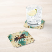 Western Cowgirl Untersetzer (Vor Ort)