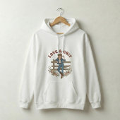 Western Cowgirl Vintage Pullover Kapuzenpullover G
